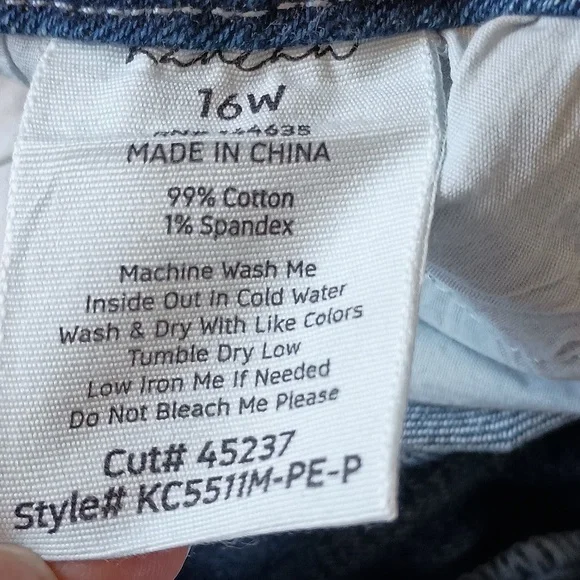 KanCan Women's Flare & Wide Leg Jeans - Blue - Picture 3 of 7